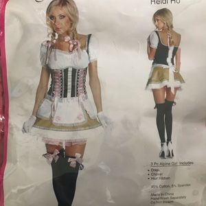 Beer alpine girl milk maid mountain girl costume